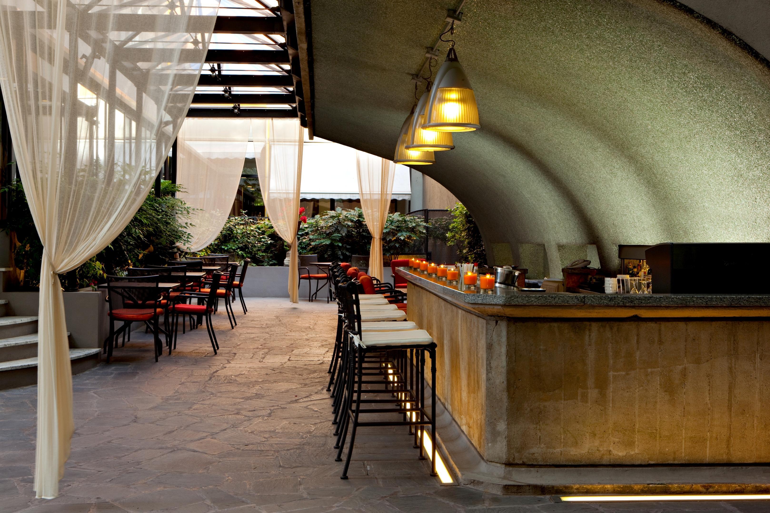 Hotel Manin Milano Restoran fotoğraf