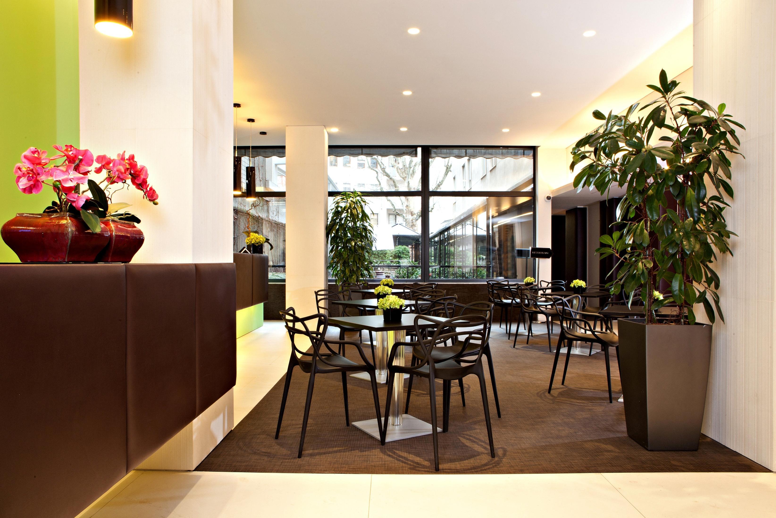 Hotel Manin Milano Restoran fotoğraf