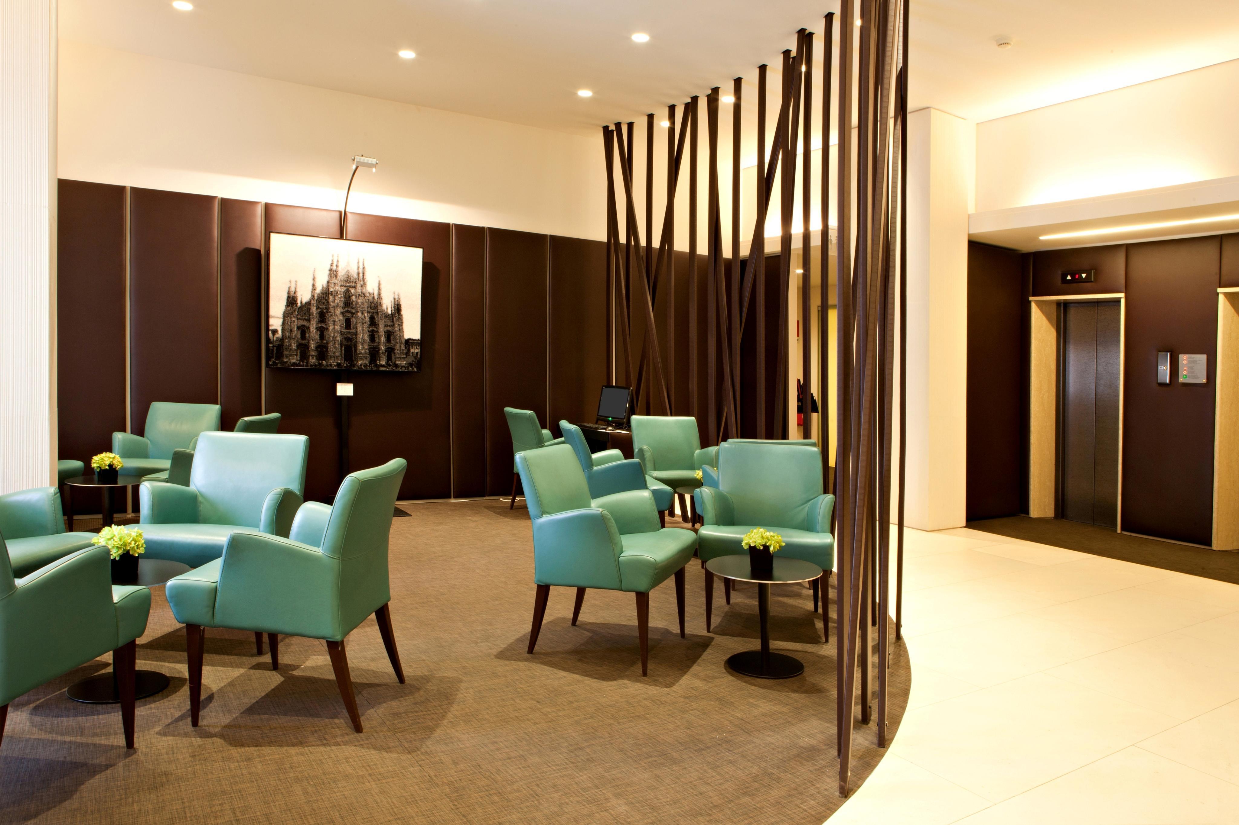 Hotel Manin Milano Restoran fotoğraf